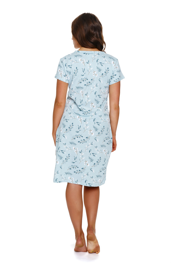 9930 Koszula Nocna ciążowa i do karmienia Doctor Nap - pool blue