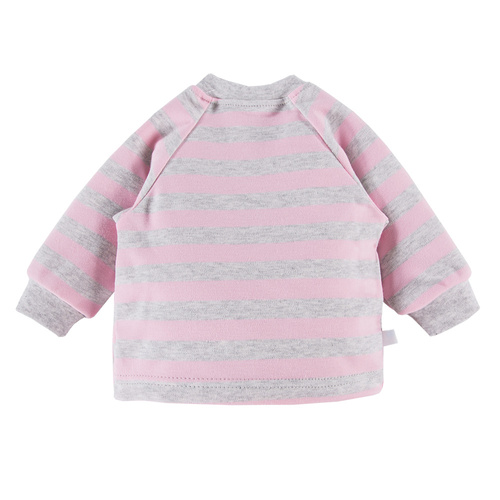 Ancymon Eevi Bluzka niemowlęca 2-pak - szary/różowy