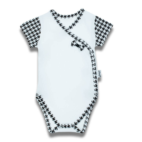 198094 Viki Nicol Kopertowe Body z krótkim rękawem