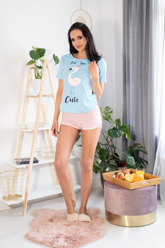 Cute Flamant 0304 Piżama damska LivCo Corsetti Fashion