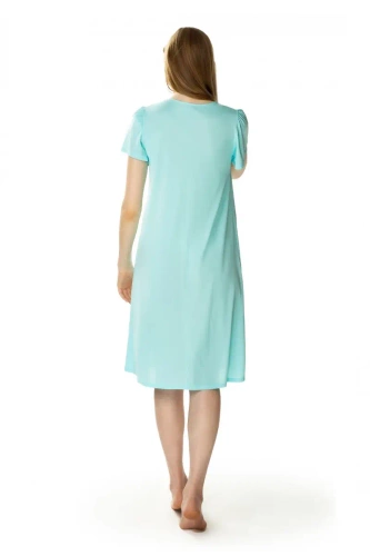 6127 Consuela koszula nocna damska Mewa turkusowy