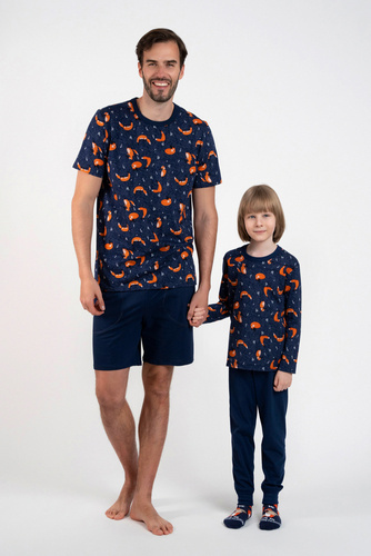 Witalis Piżama Męska krótki rękaw, krótkie spodnie Italian Fashion