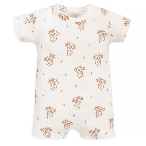 Lovely Day Pinokio Rampers niemowlęcy - ecru koala