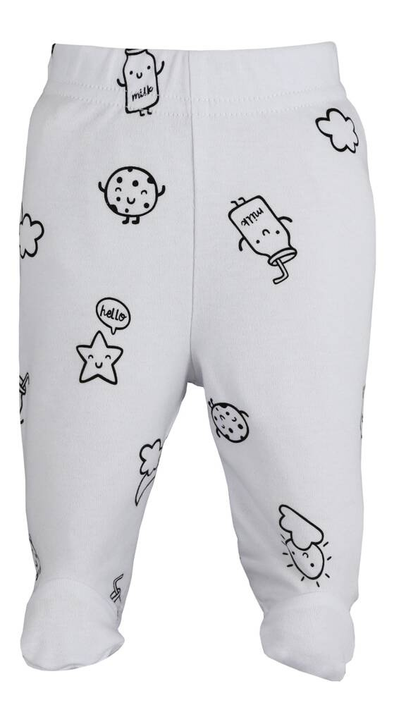 Cookie Koala Półśpiochy bawełniane - biały