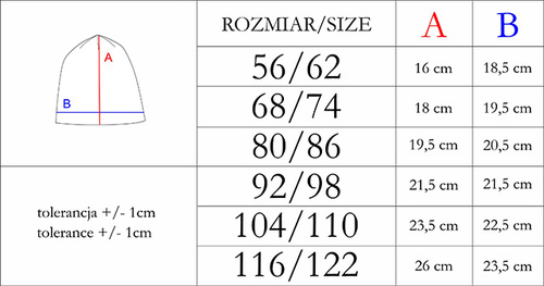 Czapka dziecięca 208267 Lizy Nicol