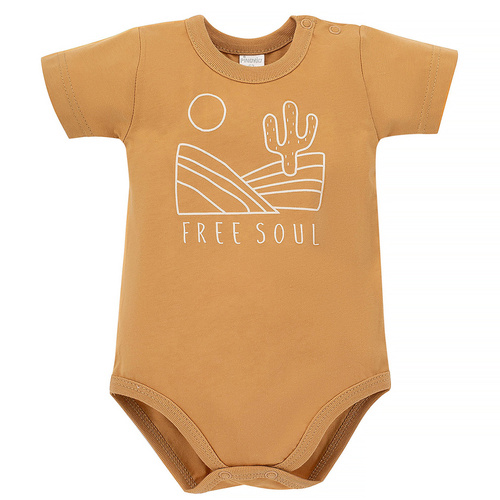 Free Soul Pinokio Body z krótkim rękawem- żółty