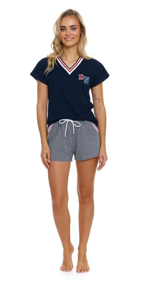 5117 Piżama Damska Doctor Nap - navy blue