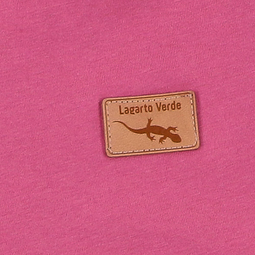 KAR-0041/ROZ Legginsy dziewczęce Lagarto Verde - różowy