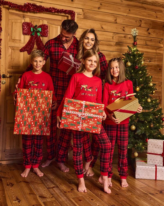 594/174 592/174 Celebrate Piżama dziewczęca Cornette czerwony