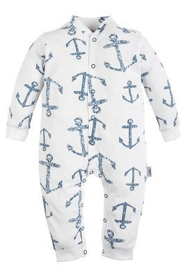 "BLUE SEA" Makoma Pajac niemowlęcy