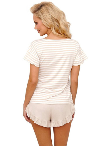 Marina 1/2 Piżama damska Donna -beżowy