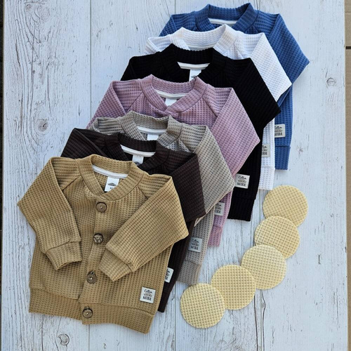 "Natural Waffel" Makoma Bluza camel