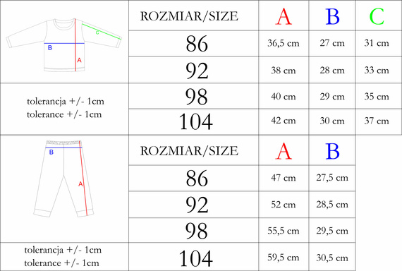 Piżama dziecięca 210038 Teddy Nicol