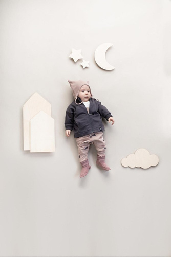 "Dreamer" Pinokio Legginsy niemowlęce - beż druk