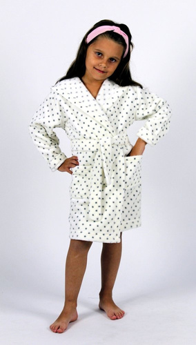 367 Melanie Szlafrok Dziecięcy Forex - ecru