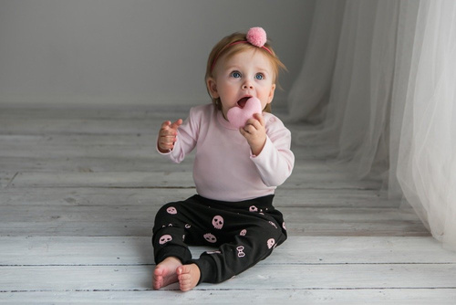 Spodenki niemowlęce "BAGGY" Koala szare