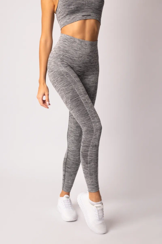 Melange legginsy damskie Spaio grey