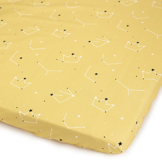 Prześcieradło z gumką Vintage Flowers- Makaszka