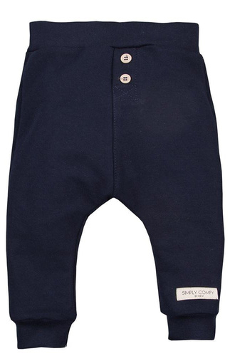  "Simply Comfy" Ewa Klucze Spodnie z guzikami -  szary melanż