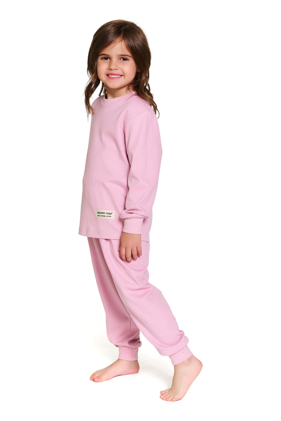 Piżama dziecięca 7351 Unisex Doctor Nap - papaya