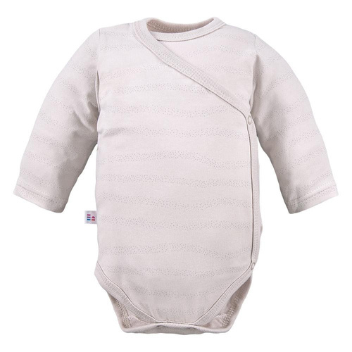 Petite Eevi Body rozpinane - miś beżowe