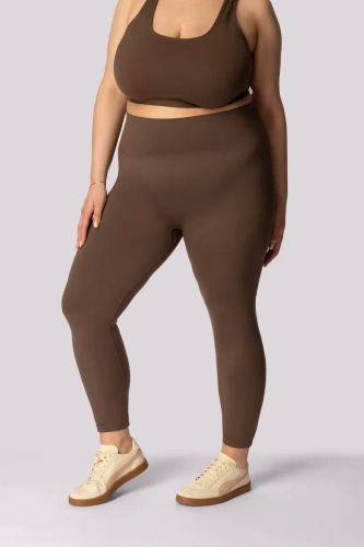 Base legginsy damskie Mona caffe