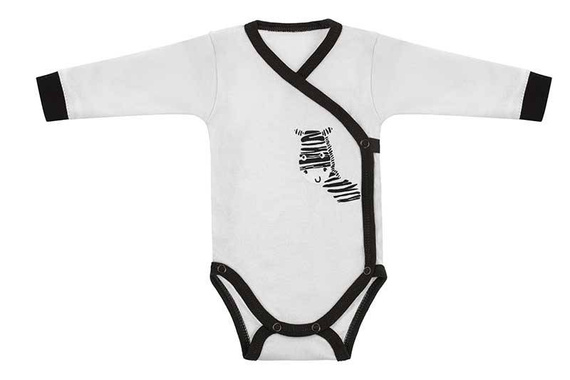 Komplet 2-częściowy "Zebra" Terjan - biały