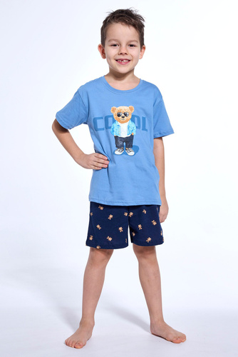 789/119 790/119 Cool Piżama chłopięca Cornette niebieski