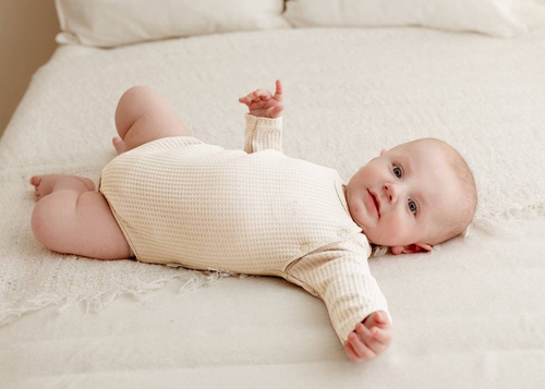 Bello Koala Body z długim rękawem - ecru