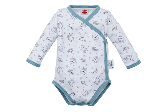 "SWEET DREAMS" Makoma Body baby z długim rękawem gwiazdki
