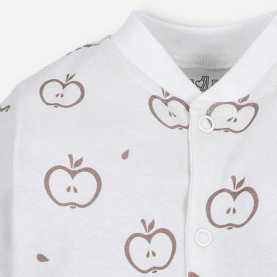 ABN-5298/JAB Happy Apples Pajacyk z bawełny organicznej Nini