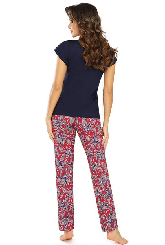 Rita Piżama Damska Donna - granatowy