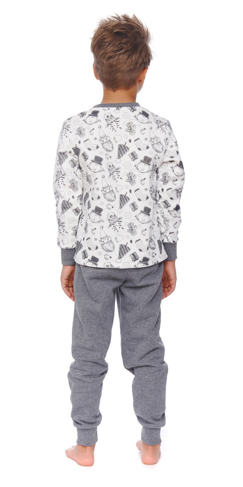 Piżama dziecięca 4548 Unisex Doctor Nap - snowman