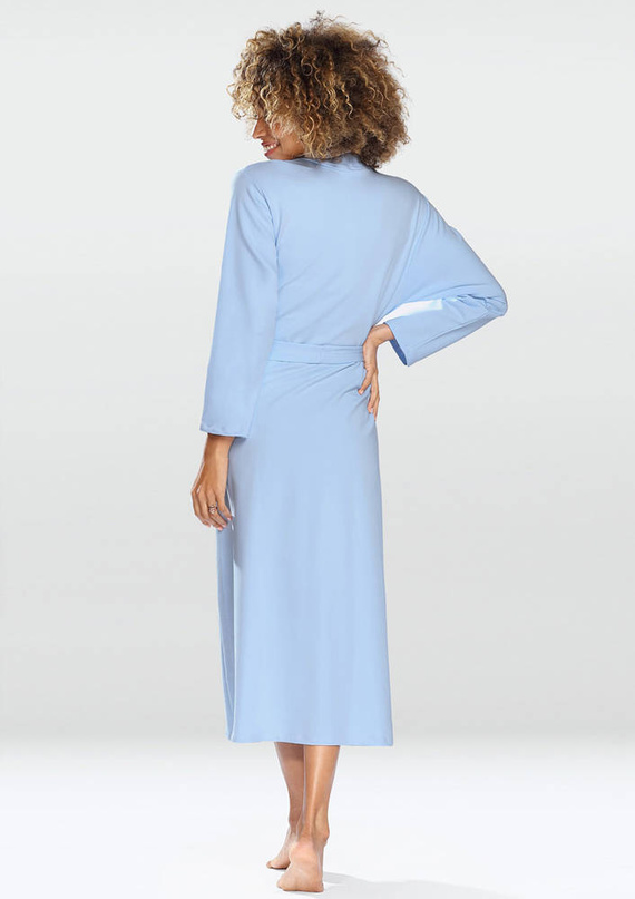 Melissa Podomka Szlafrok Damski Dkaren - błękitny