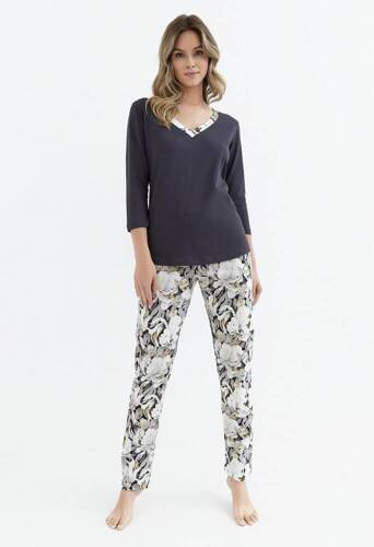 416 Piżama damska Cana - grafitowy