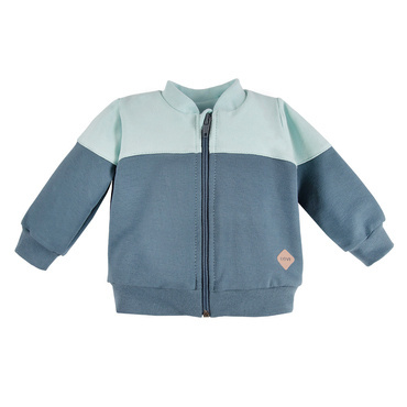 Balloons Eevi Bluza dresowa na zamek - ciemny turkus