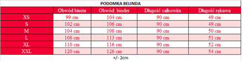 Belinda Satynowy Szlafrok Damski DKaren - czarna