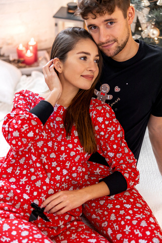 Sue Piżama damska Sensis - czerwony