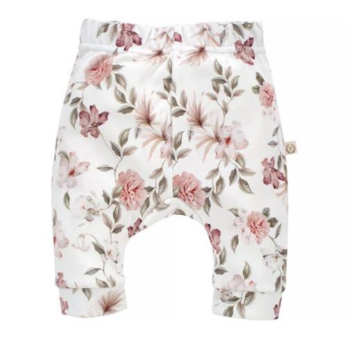 Boho Flowers Pink Yosoy Spodnie niemowlęce