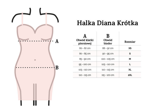 Diana Halka satynowa koszulka damska DKaren - Modrak