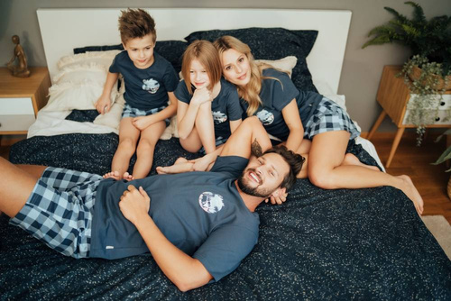 4417 Piżama Damska Doctor Nap - deep blue