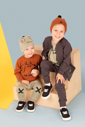 Olivier Pinokio Bluza dla chłopca rozpinana - grafit