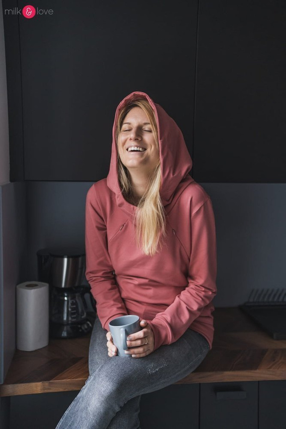 Milk Please Milk&Love bluza do karmienia miętowy