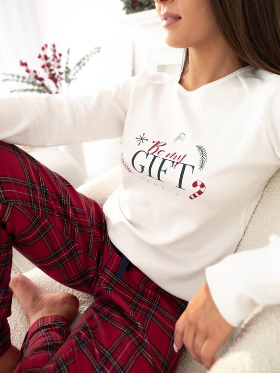 Maribel Piżama damska Interlock Sensis - śmietankowy