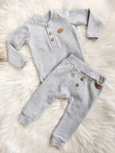 Mieszko Bambarillo Spodnie niemowlęce granatowy