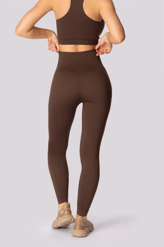 Base legginsy damskie Mona caffe