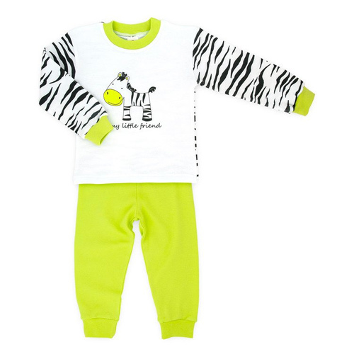 Piżamka niemowlęca "ZEBRA" Makoma paski