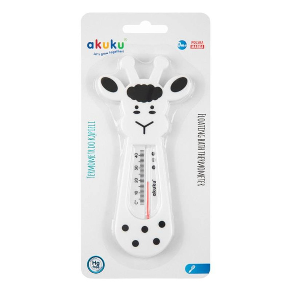 ALA0495 Termometr kąpielowy owca Akuku biały