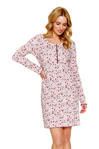 Koszula Nocna 7308 Doctor Nap - flores