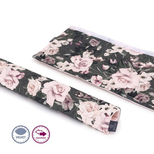 Osłonka na pałąk wózka Sawanna Velvet Makaszka